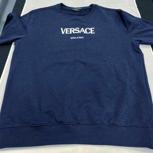 Versace "Milano embroidered sweatshirt Large "
